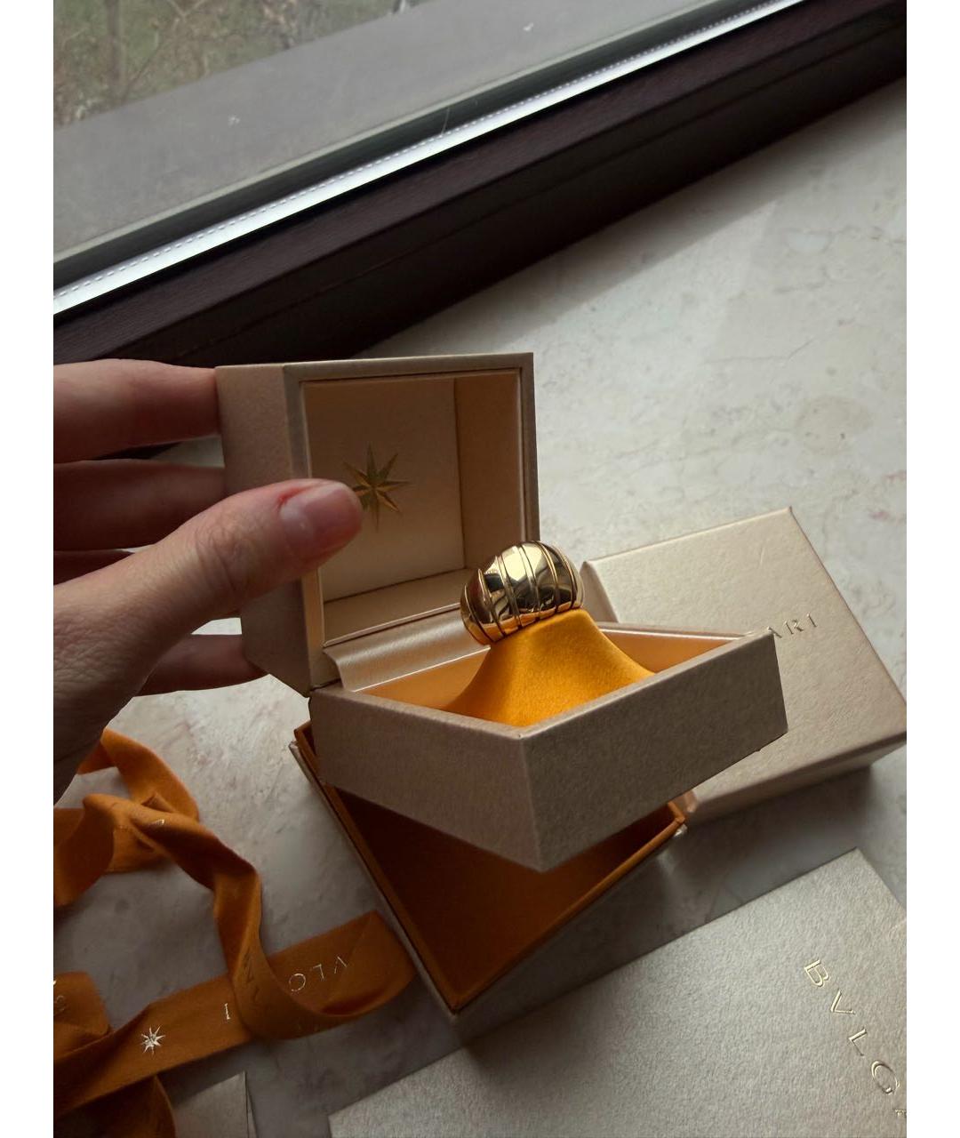 BVLGARI Золотое кольцо из желтого золота, фото 5