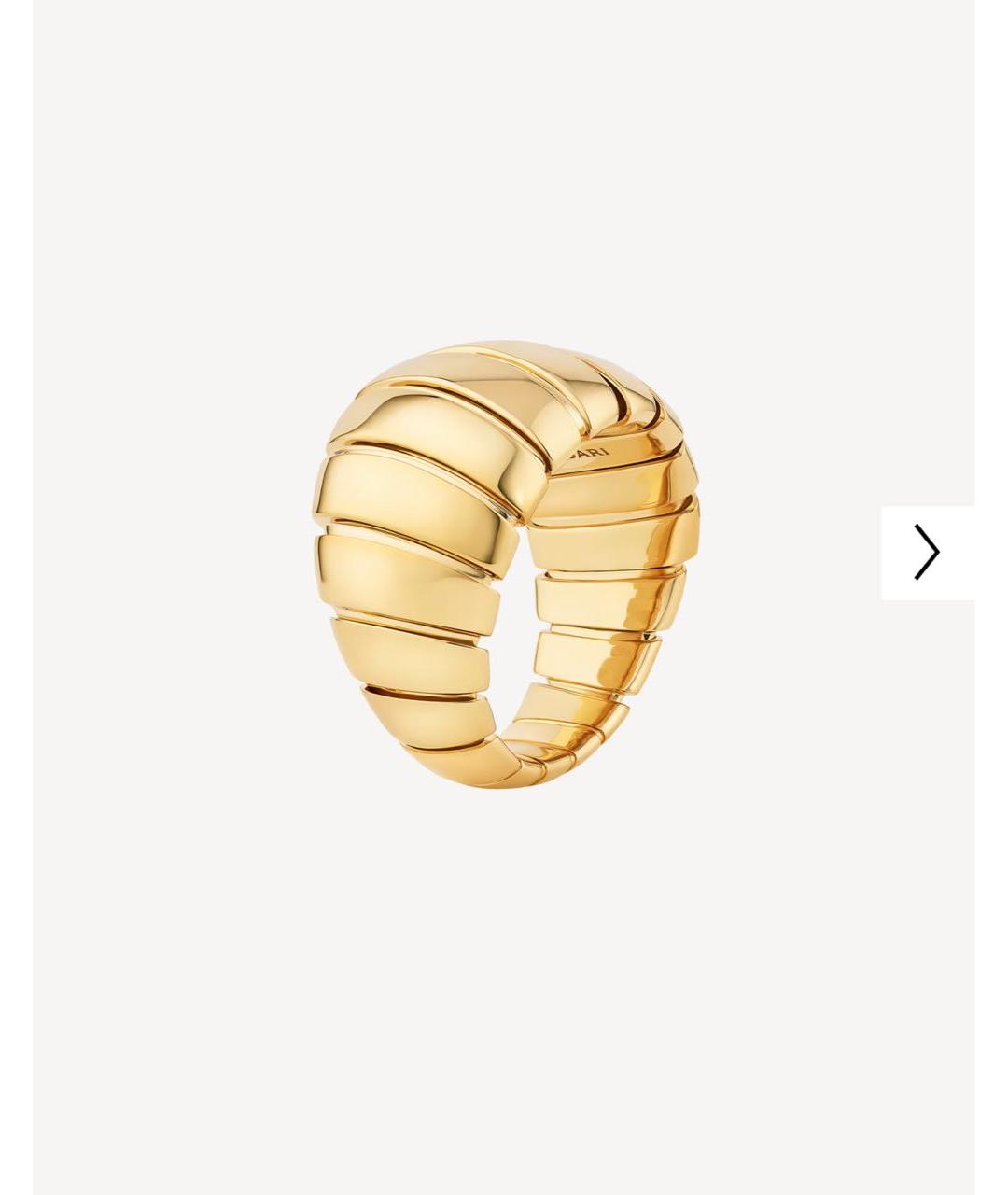 BVLGARI Золотое кольцо из желтого золота, фото 9