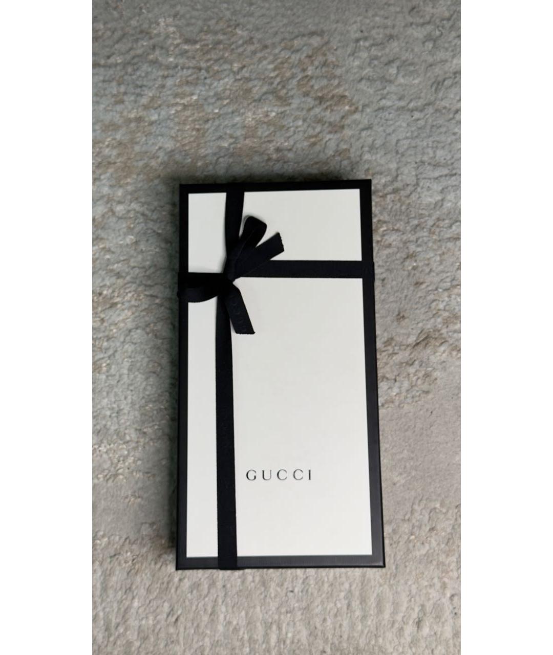 GUCCI Черный кожаный ремень, фото 5