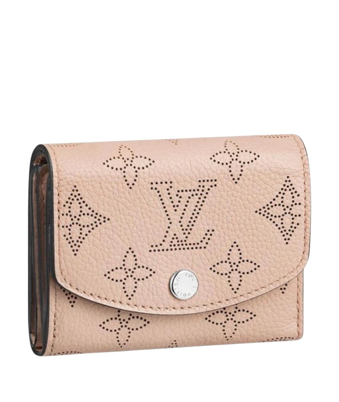 LOUIS VUITTON Розовый кожаный кошелек, фото 1