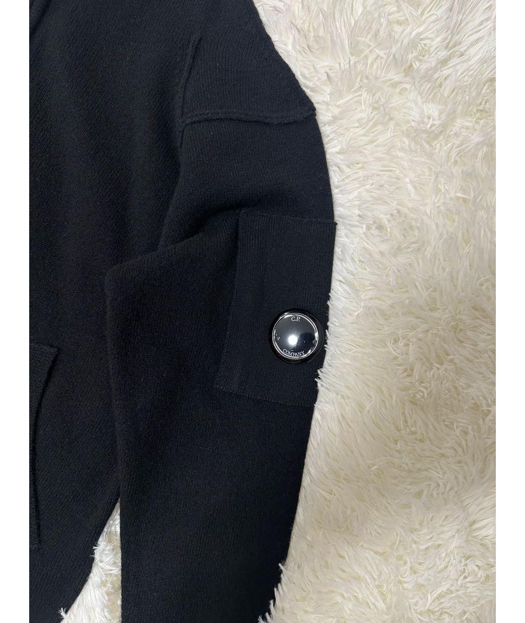 CP COMPANY Черный шерстяной джемпер / свитер, фото 5