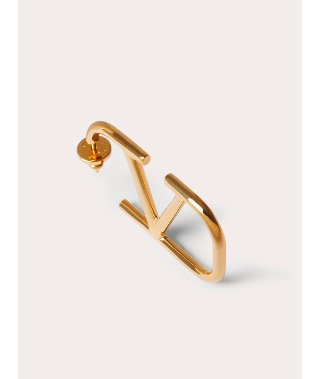 VALENTINO Золотые металлические серьги, фото 3