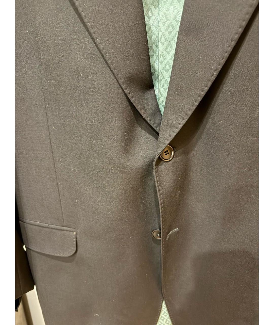 KENZO Черный классический костюм, фото 4