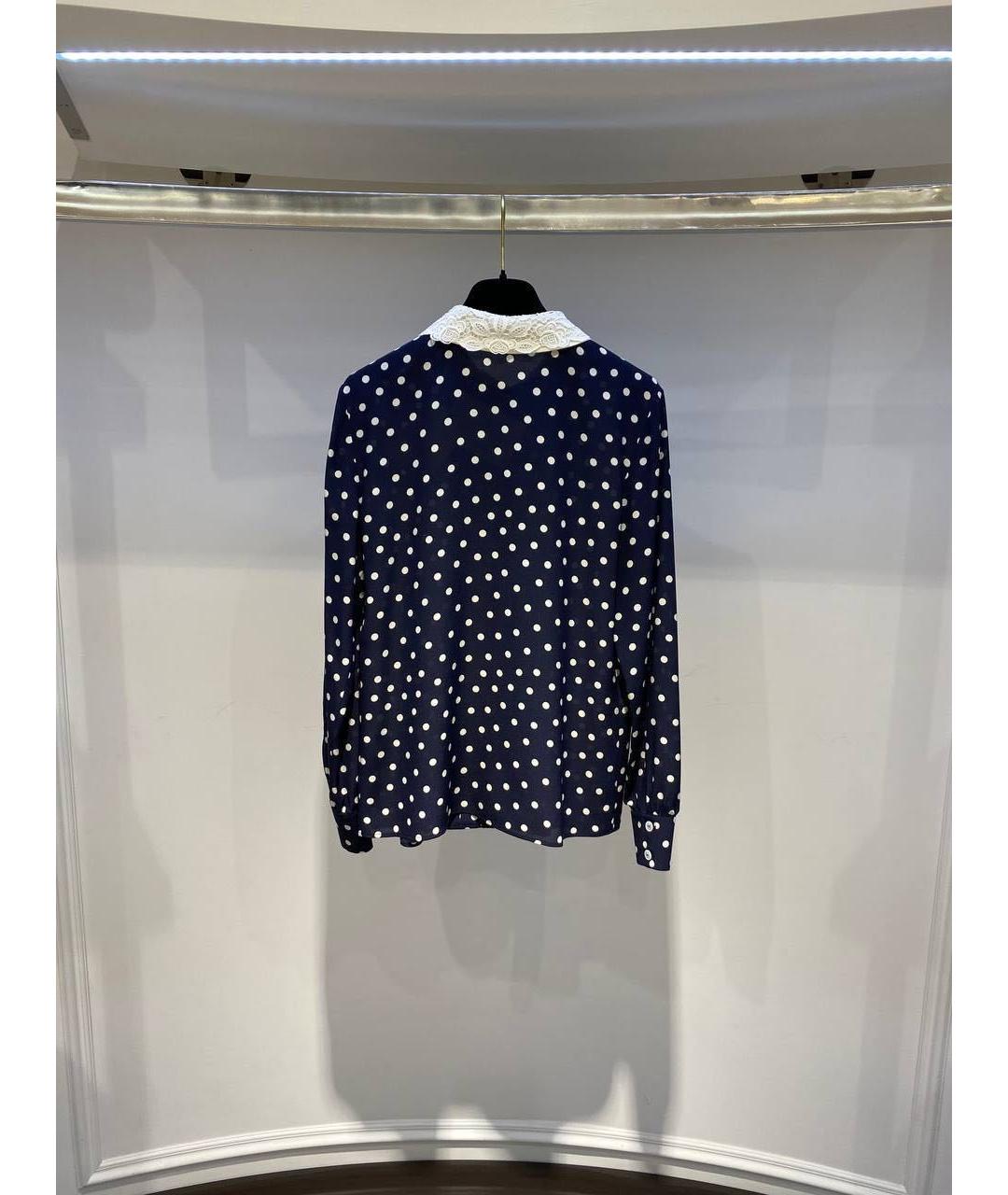 ALESSANDRA RICH Мульти шелковая блузы, фото 3