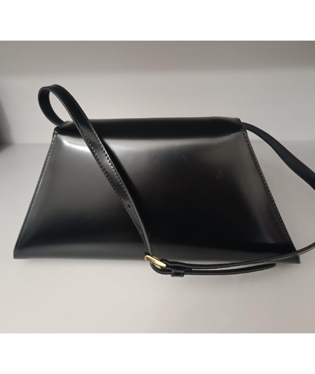 PRADA Черная кожаная сумка через плечо, фото 3