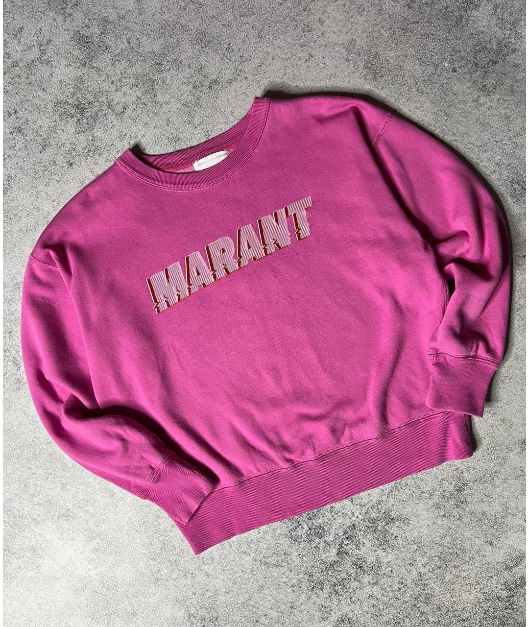 ISABEL MARANT Розовый хлопковый джемпер / свитер, фото 6