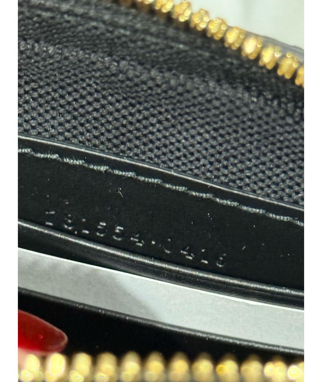 GUCCI Черная кожаная сумка через плечо, фото 6