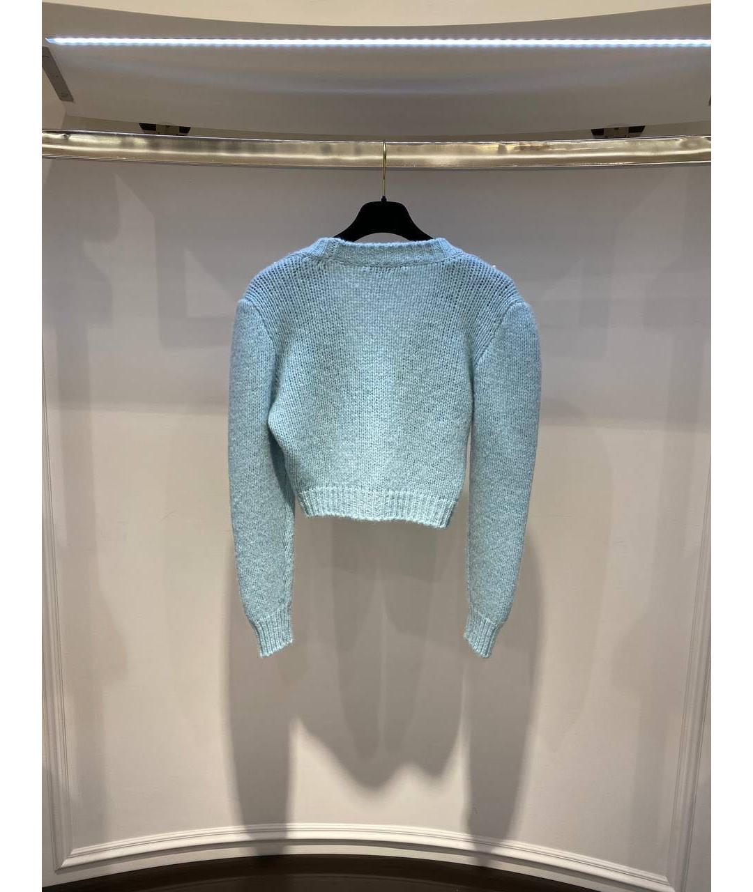 ALESSANDRA RICH Голубой кардиган, фото 2