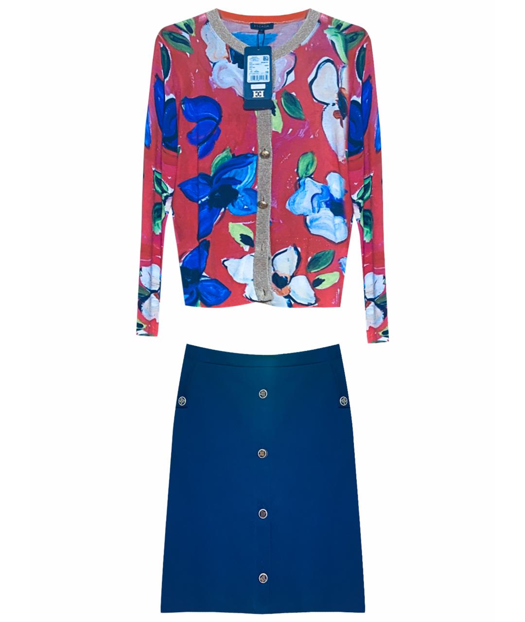 ESCADA Мульти вискозный костюм с юбками, фото 1