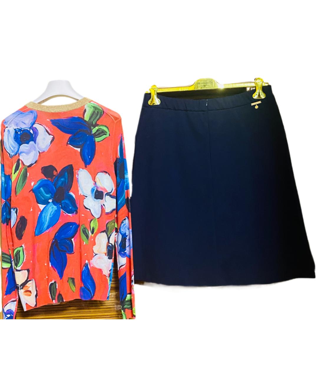 ESCADA Мульти вискозный костюм с юбками, фото 2