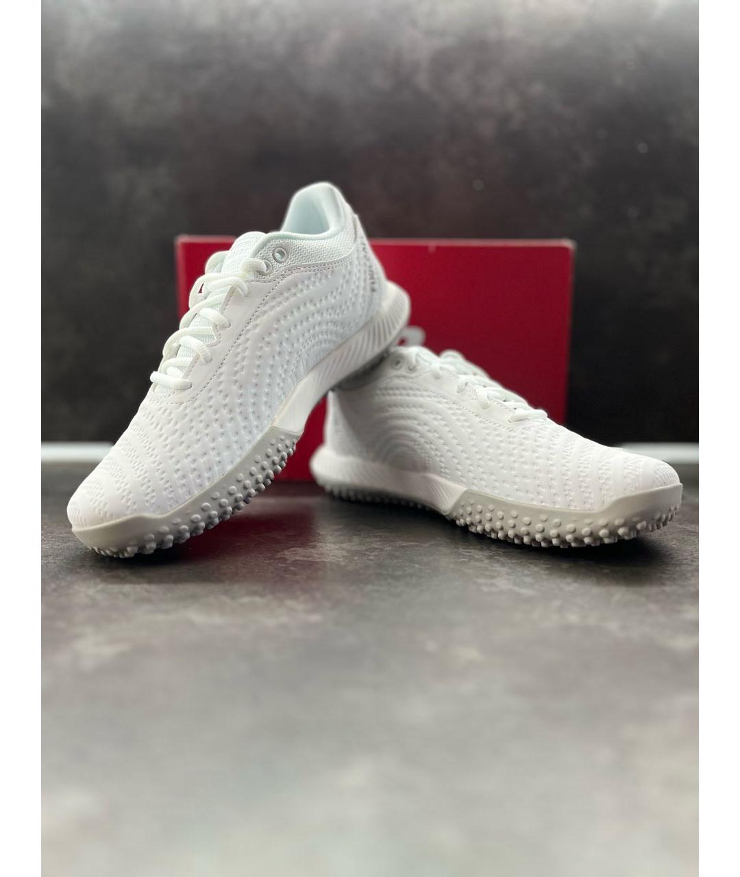 NEW BALANCE Белые текстильные низкие кроссовки / кеды, фото 2