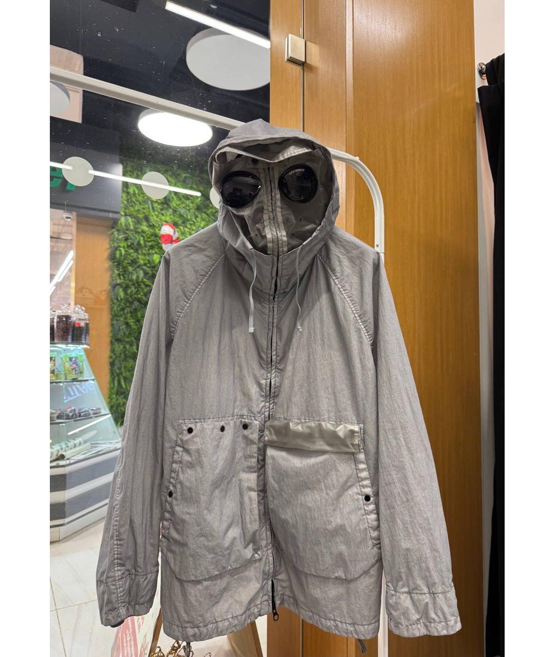 CP COMPANY Серая полиэстеровая куртка, фото 3