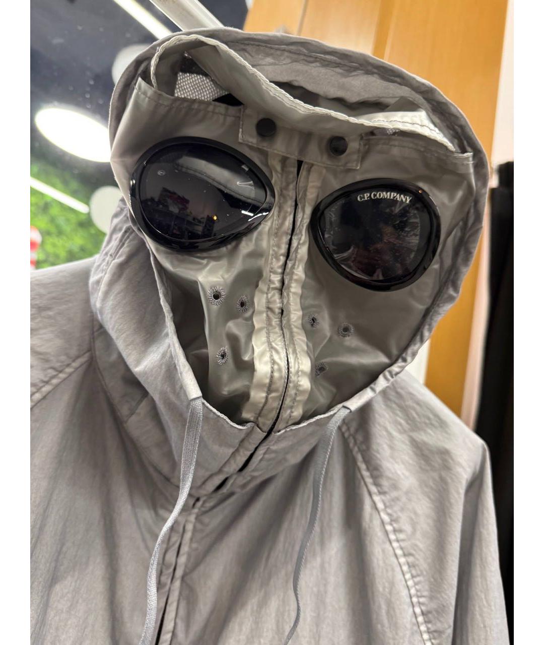 CP COMPANY Серая полиэстеровая куртка, фото 2