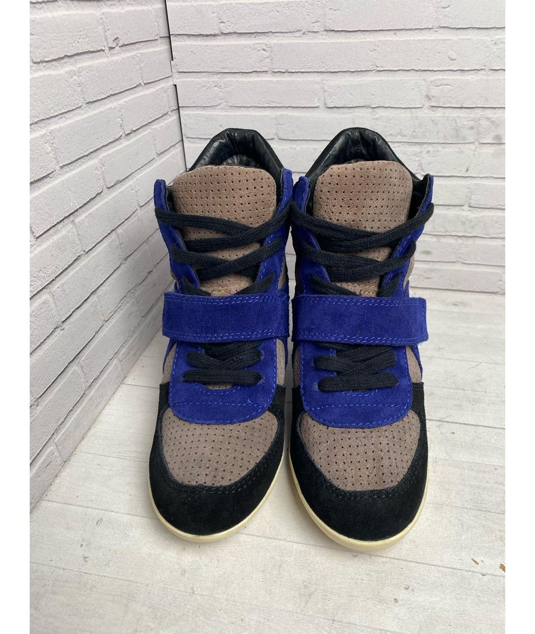 ASH Черные замшевые кроссовки, фото 2