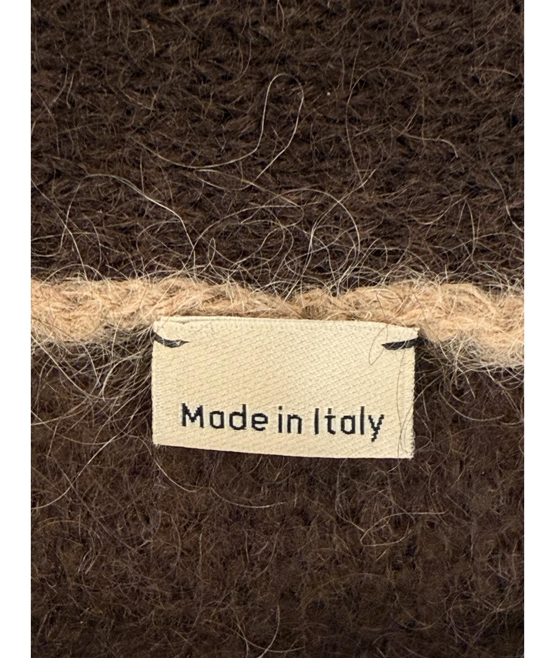 GUCCI Коричневый шерстяной кардиган, фото 3