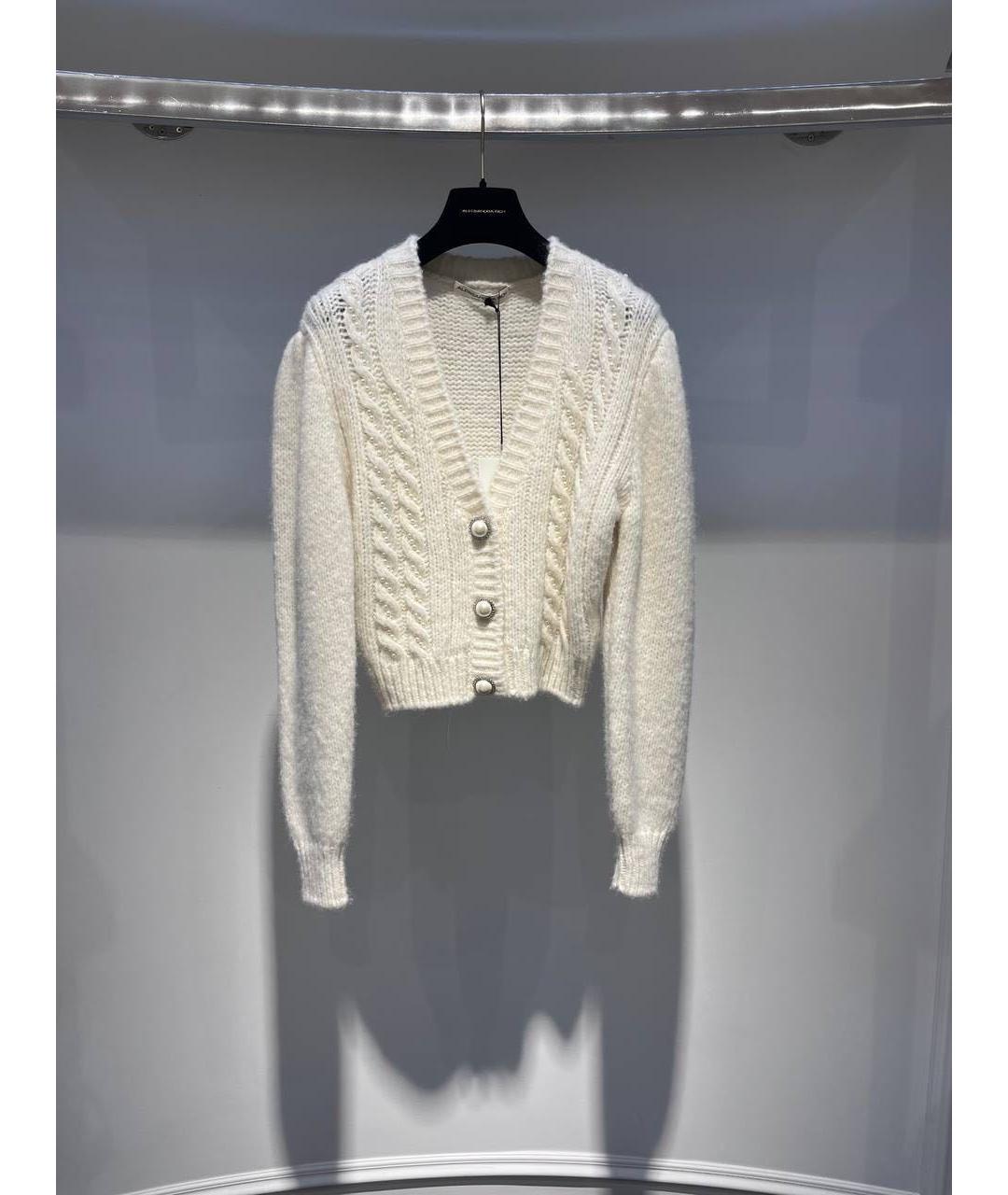 ALESSANDRA RICH Бежевый кардиган, фото 4