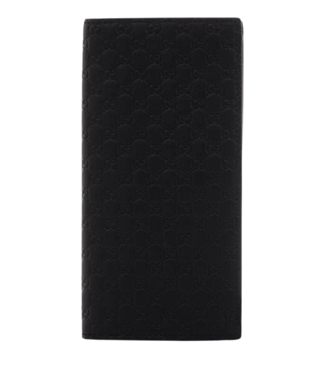 GUCCI Черный кожаный кошелек, фото 1