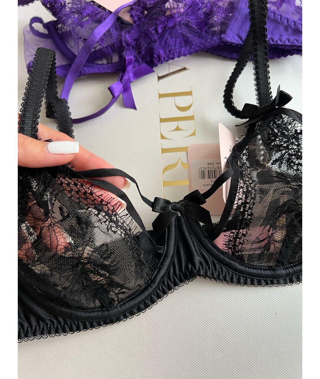 AGENT PROVOCATEUR Черный бюстгалтеры, фото 4