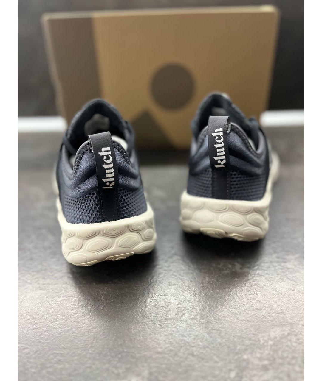 NEW BALANCE Черные синтетические низкие кроссовки / кеды, фото 4