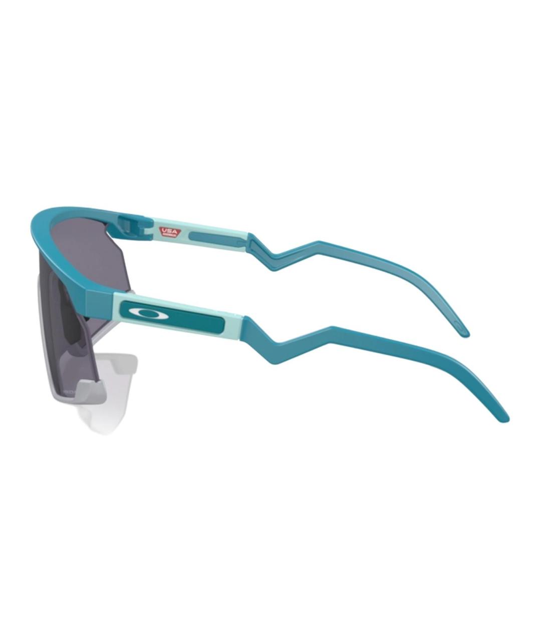 OAKLEY Синие пластиковые солнцезащитные очки, фото 4