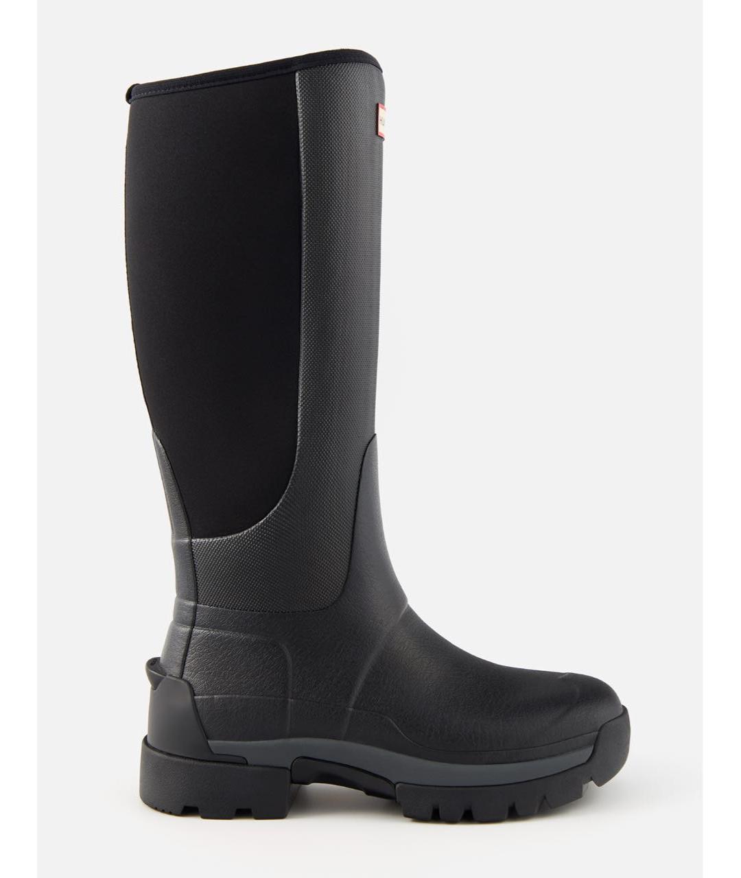 HUNTER Черные резиновые сапоги, фото 6