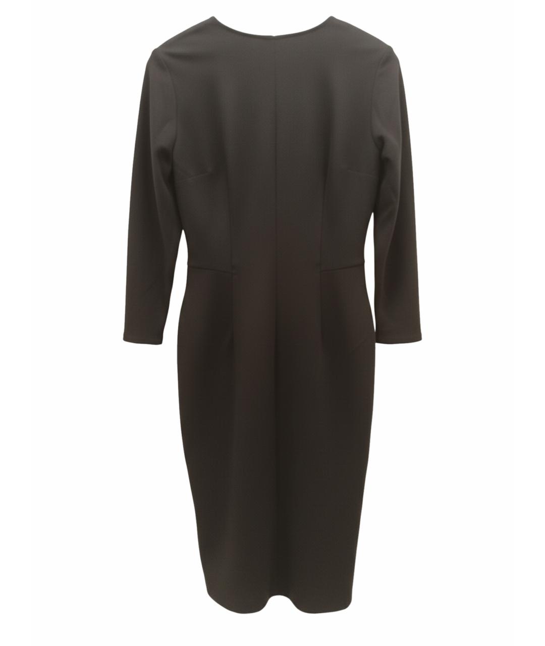 BALMAIN Черное хлопковое повседневное платье, фото 1