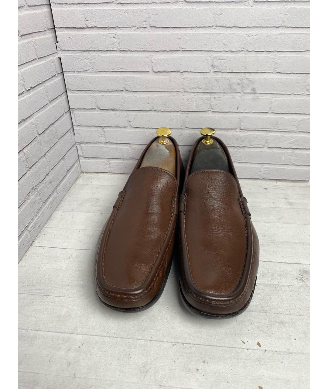 PREMIATA Коричневые кожаные лоферы, фото 2