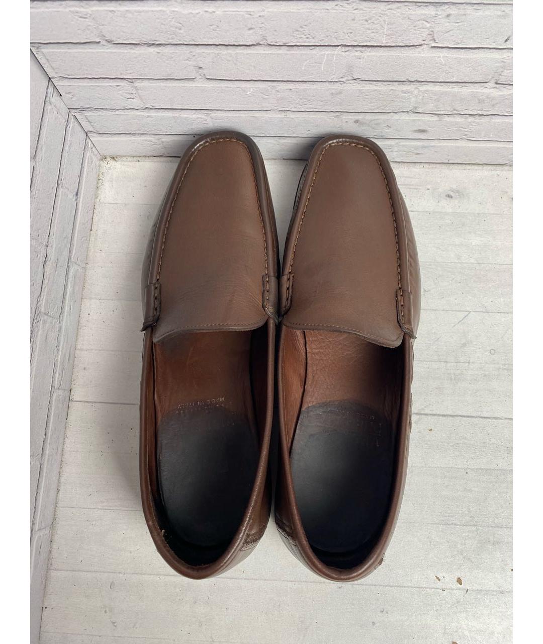 PREMIATA Коричневые кожаные лоферы, фото 3