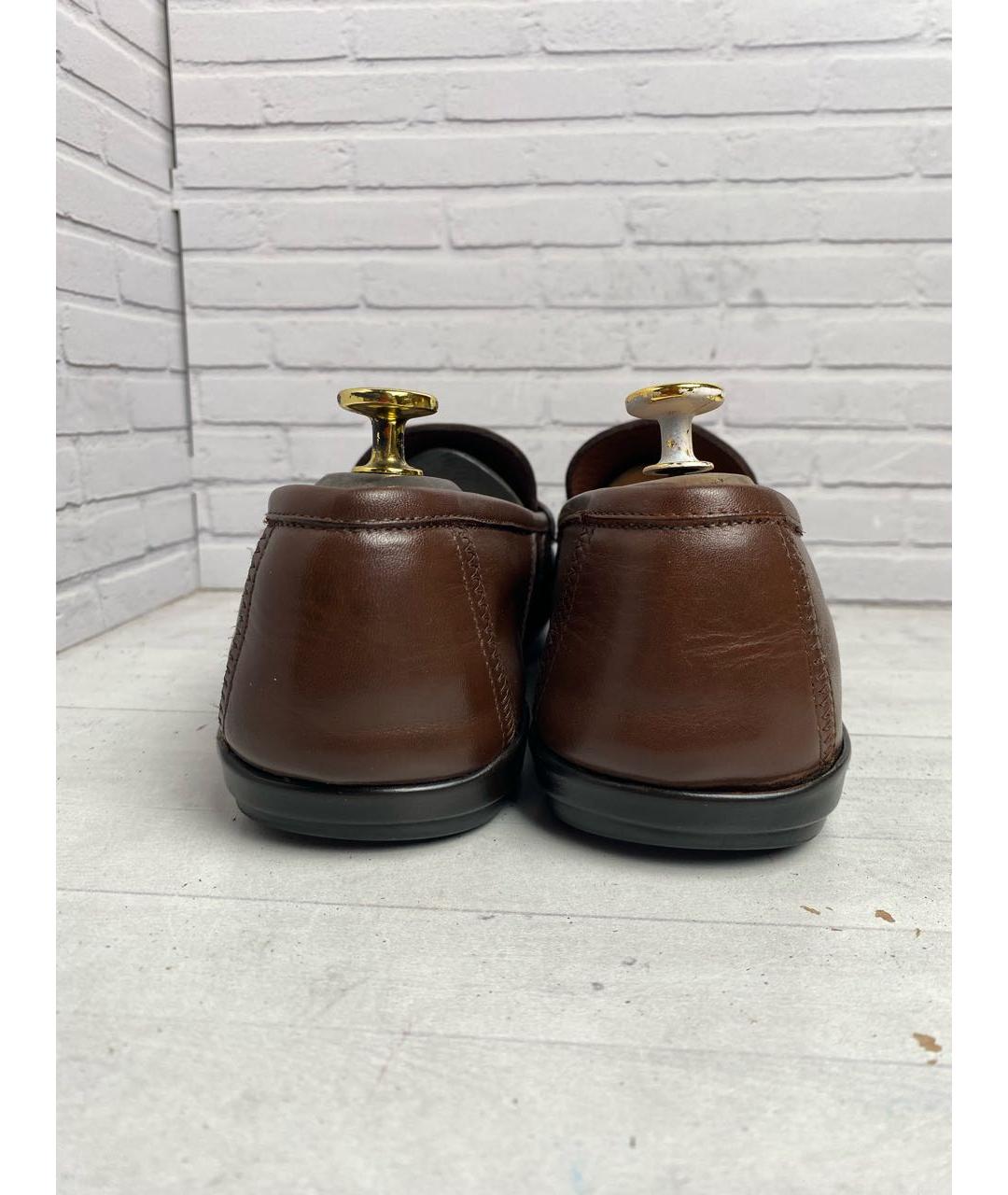 PREMIATA Коричневые кожаные лоферы, фото 4