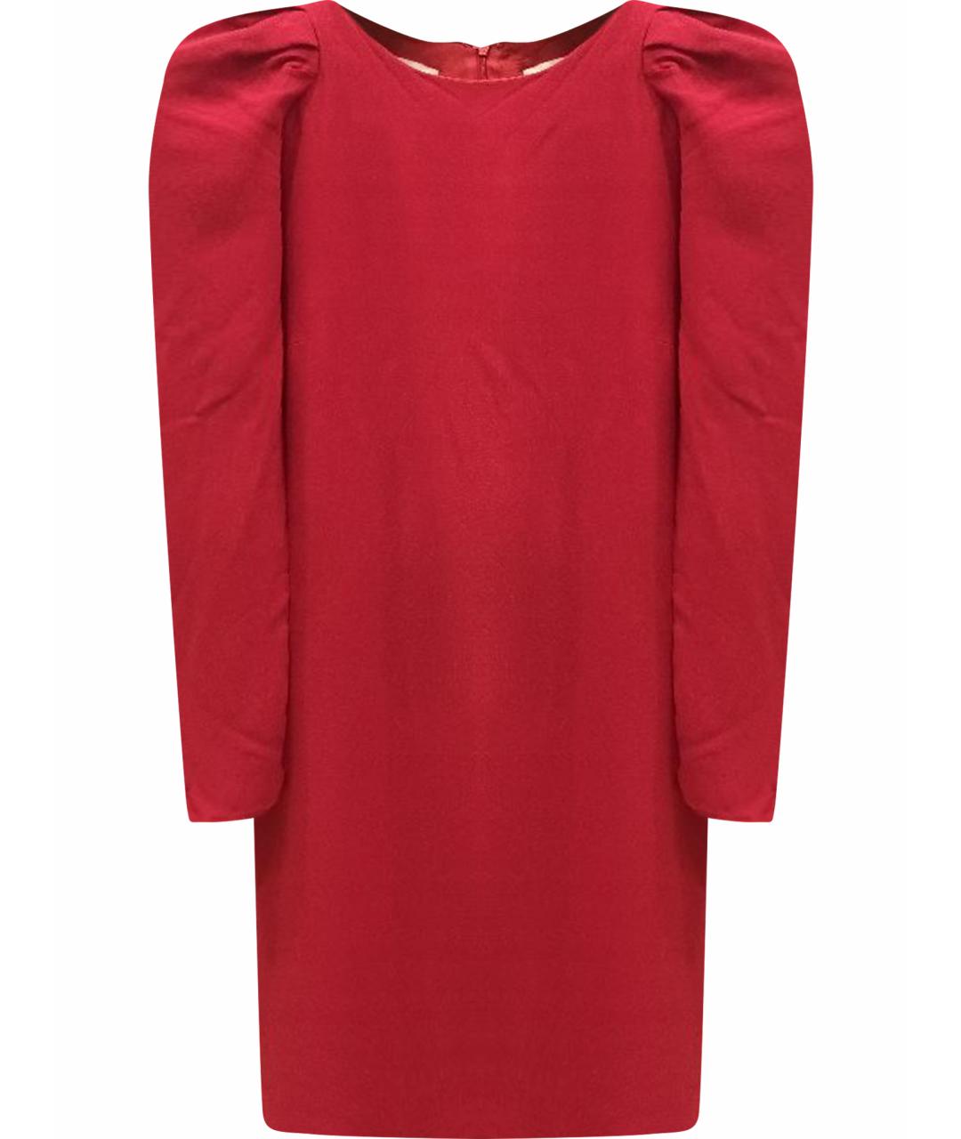 VALENTINO Красное коктейльное платье, фото 1