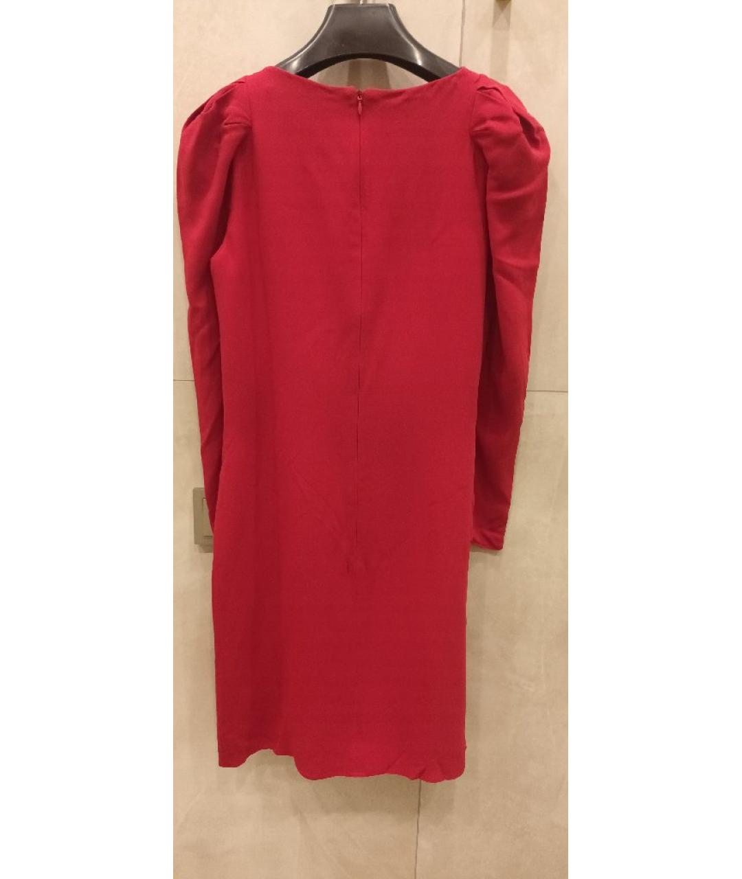 VALENTINO Красное коктейльное платье, фото 2