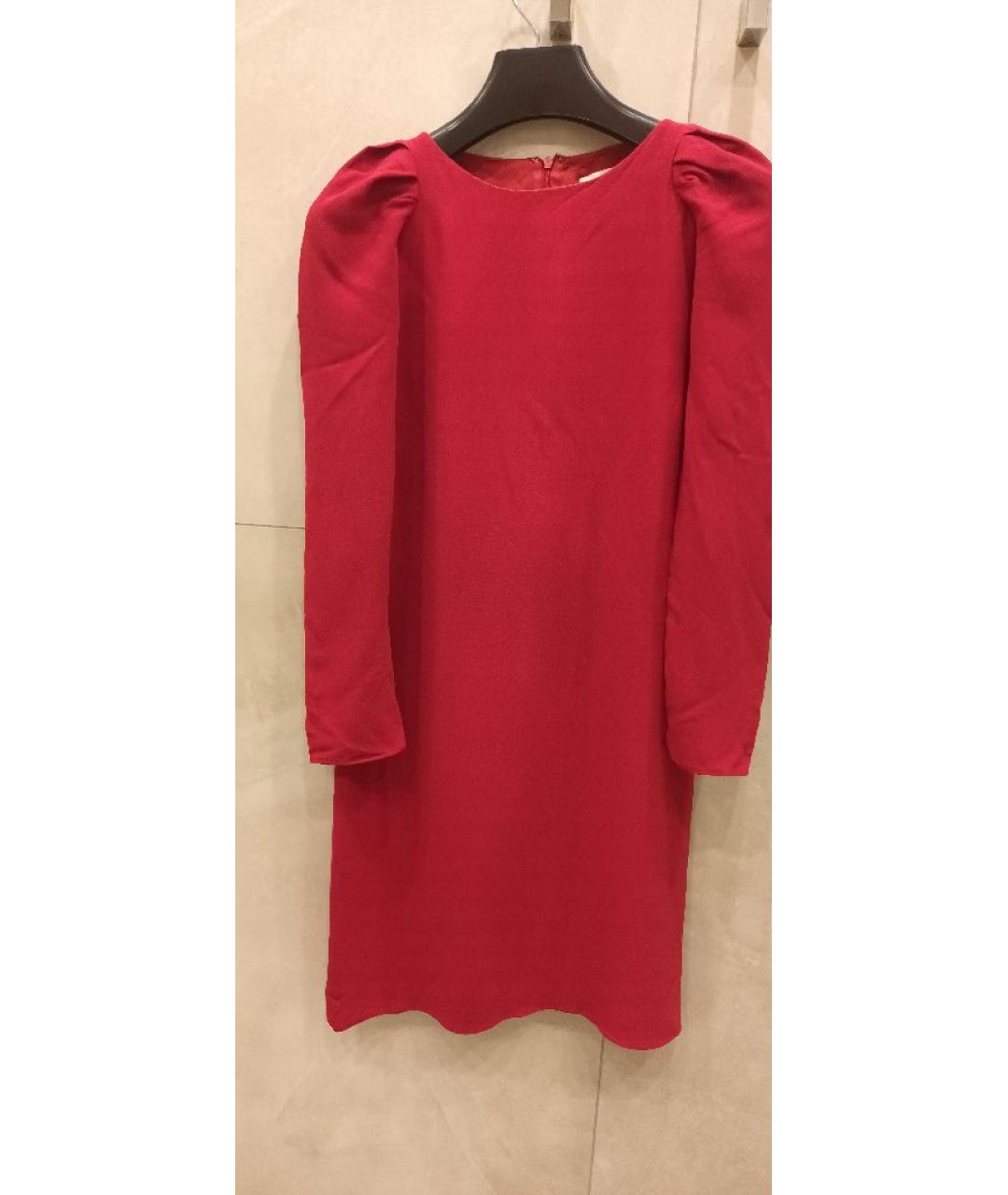 VALENTINO Красное коктейльное платье, фото 5