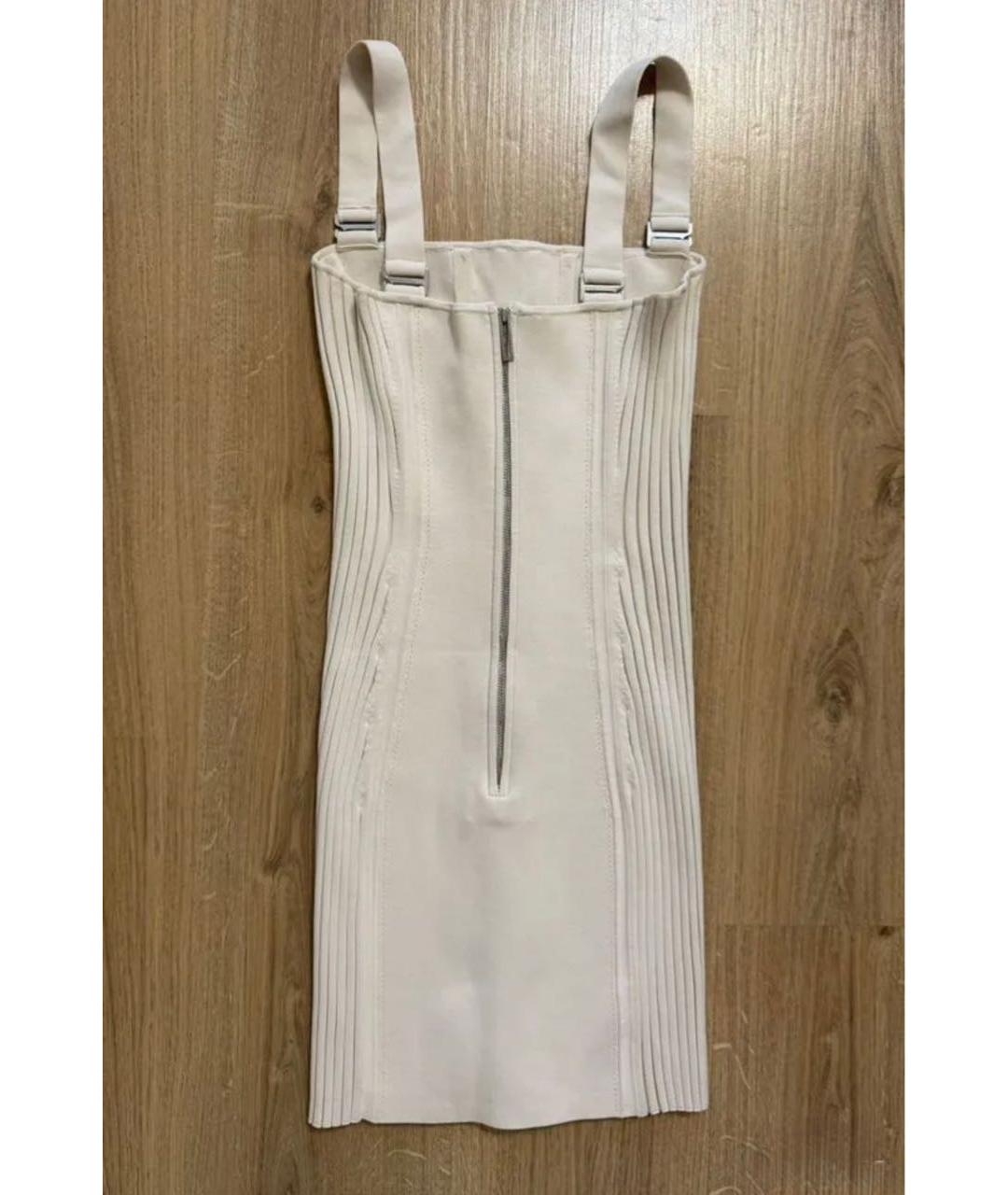 DION LEE Белый хлопковый сарафан, фото 3