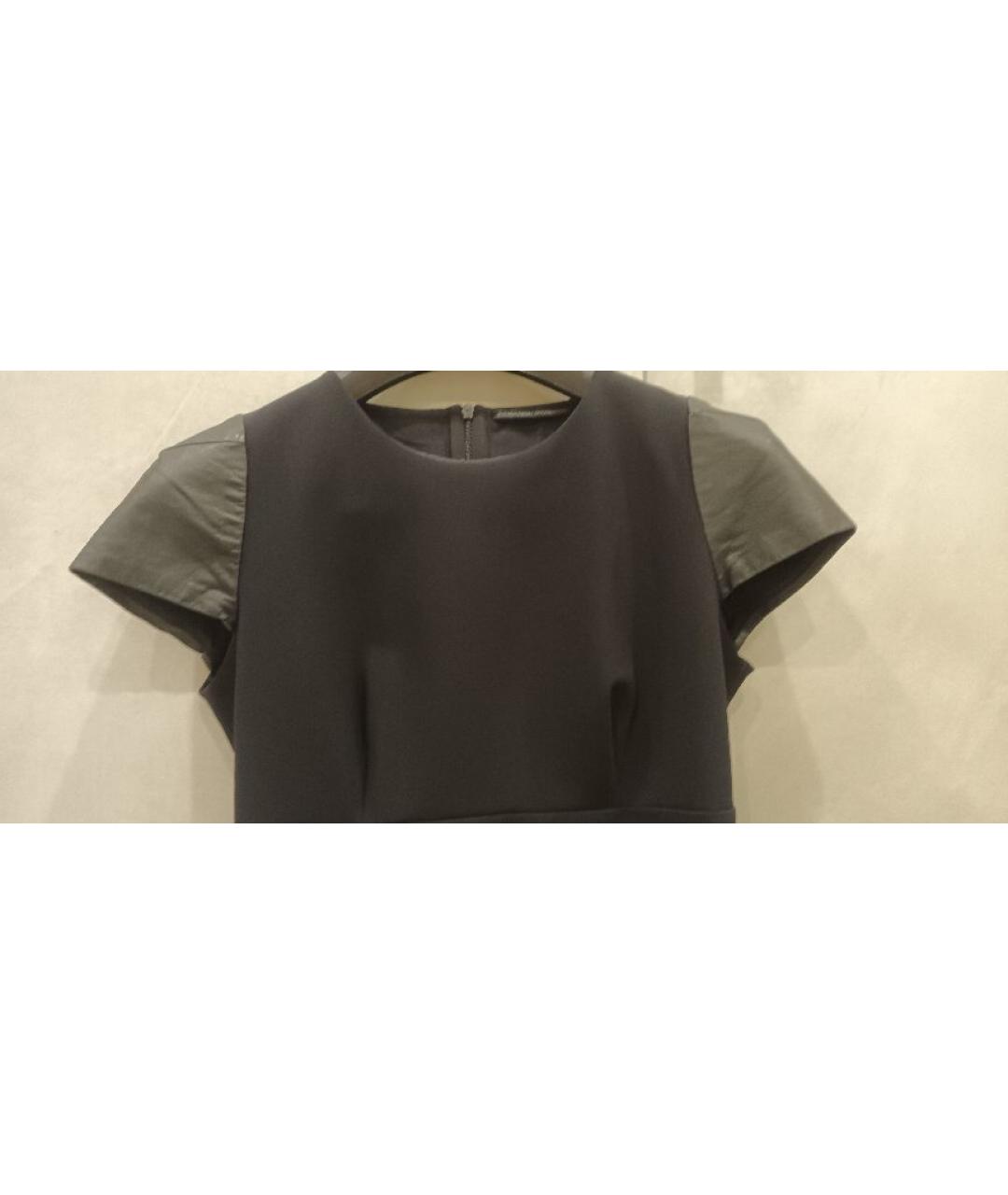 ERMANNO SCERVINO Черное повседневное платье, фото 3