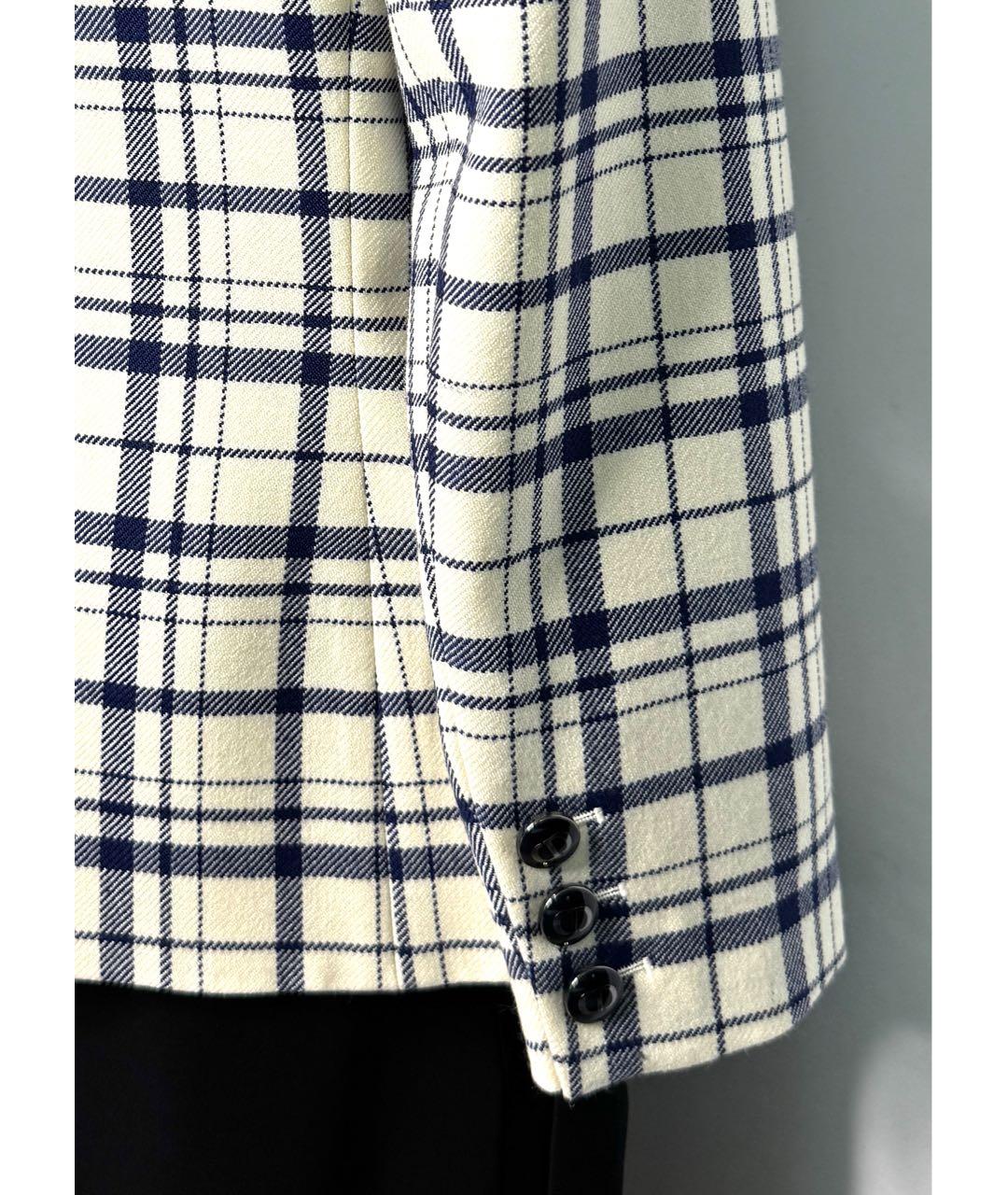 CHRISTIAN DIOR Мульти шерстяной жакет/пиджак, фото 4