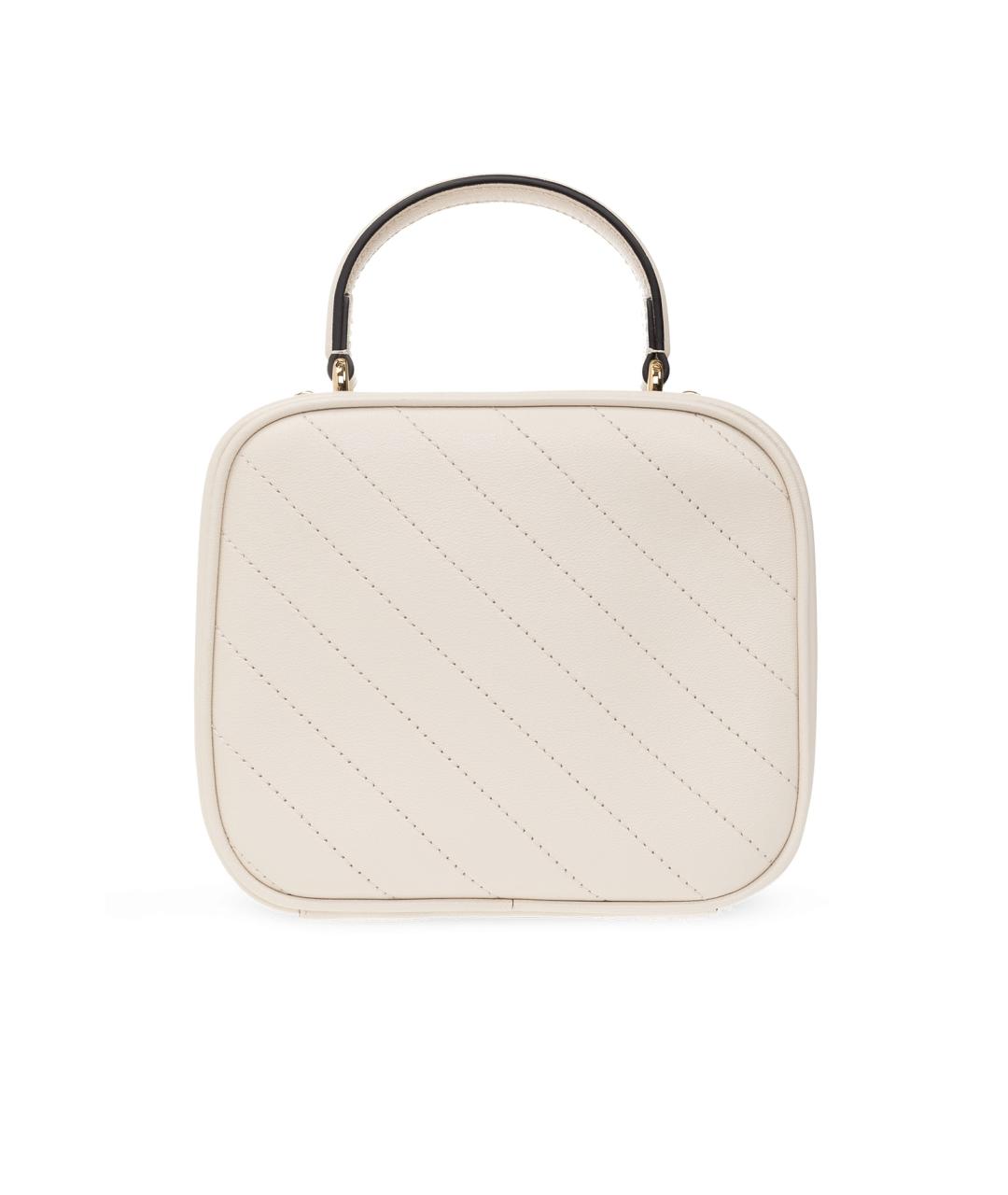 GUCCI Бежевая кожаная сумка через плечо, фото 3