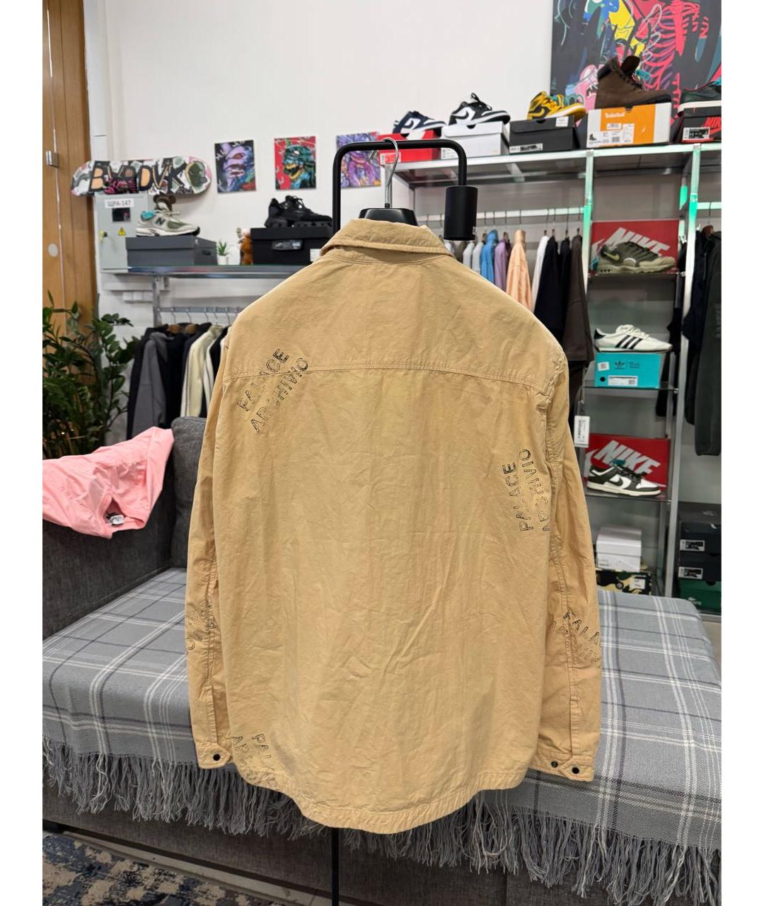 CP COMPANY Бежевая хлопковая куртка, фото 5