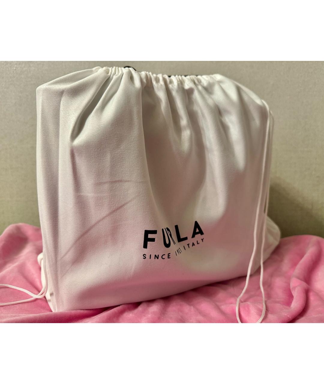 FURLA Мульти кожаная сумка с короткими ручками, фото 6