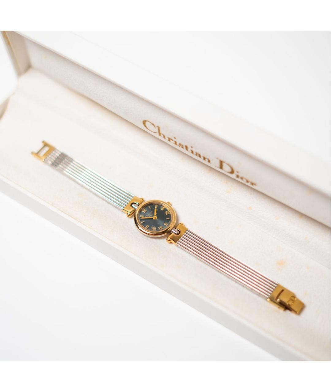 CHRISTIAN DIOR Золотые позолоченные часы, фото 5