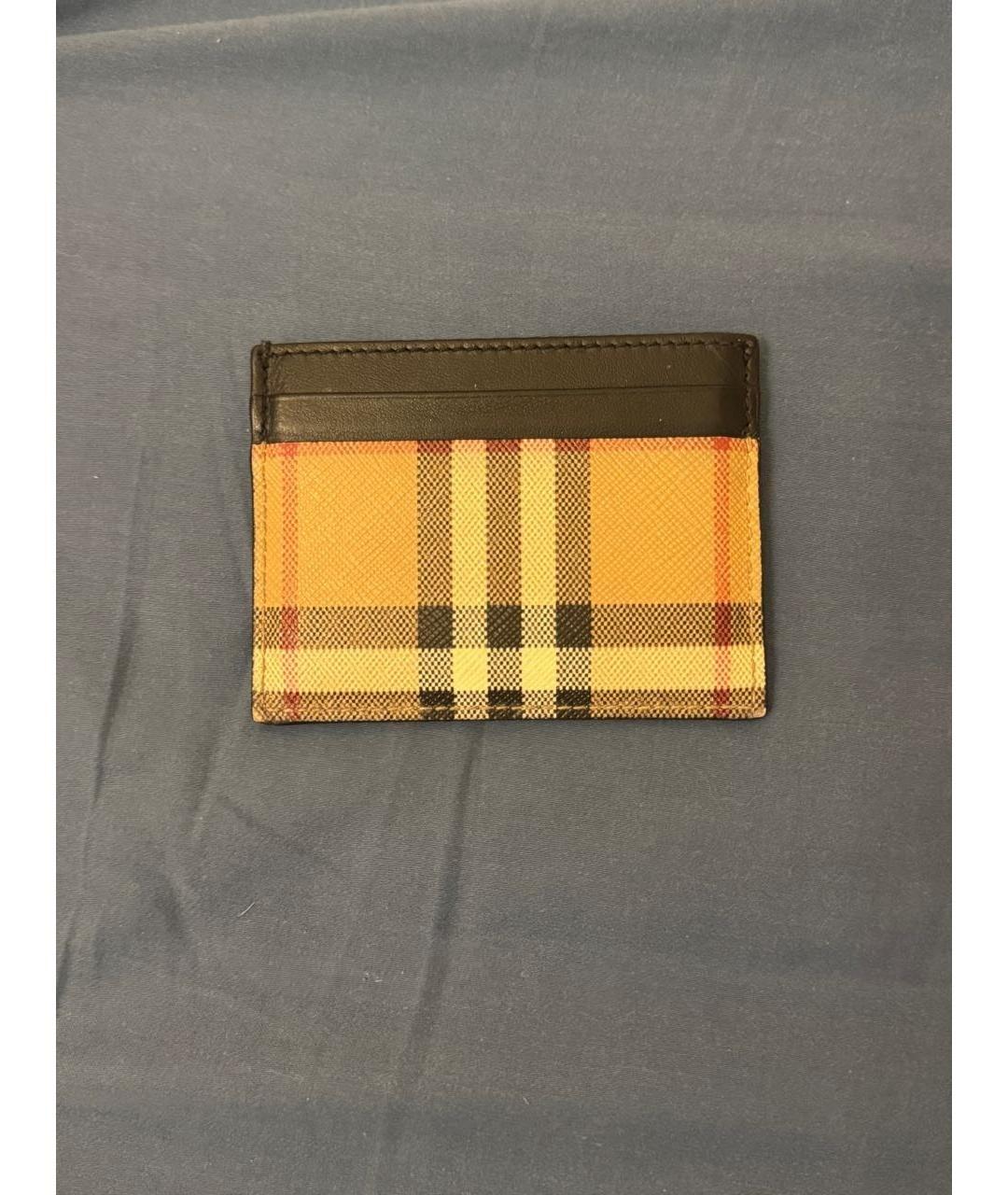 BURBERRY Мульти кожаный кардхолдер, фото 4