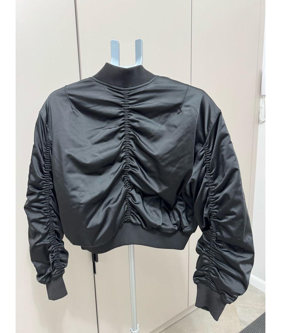 CALVIN KLEIN JEANS Черная полиэстеровая куртка, фото 2