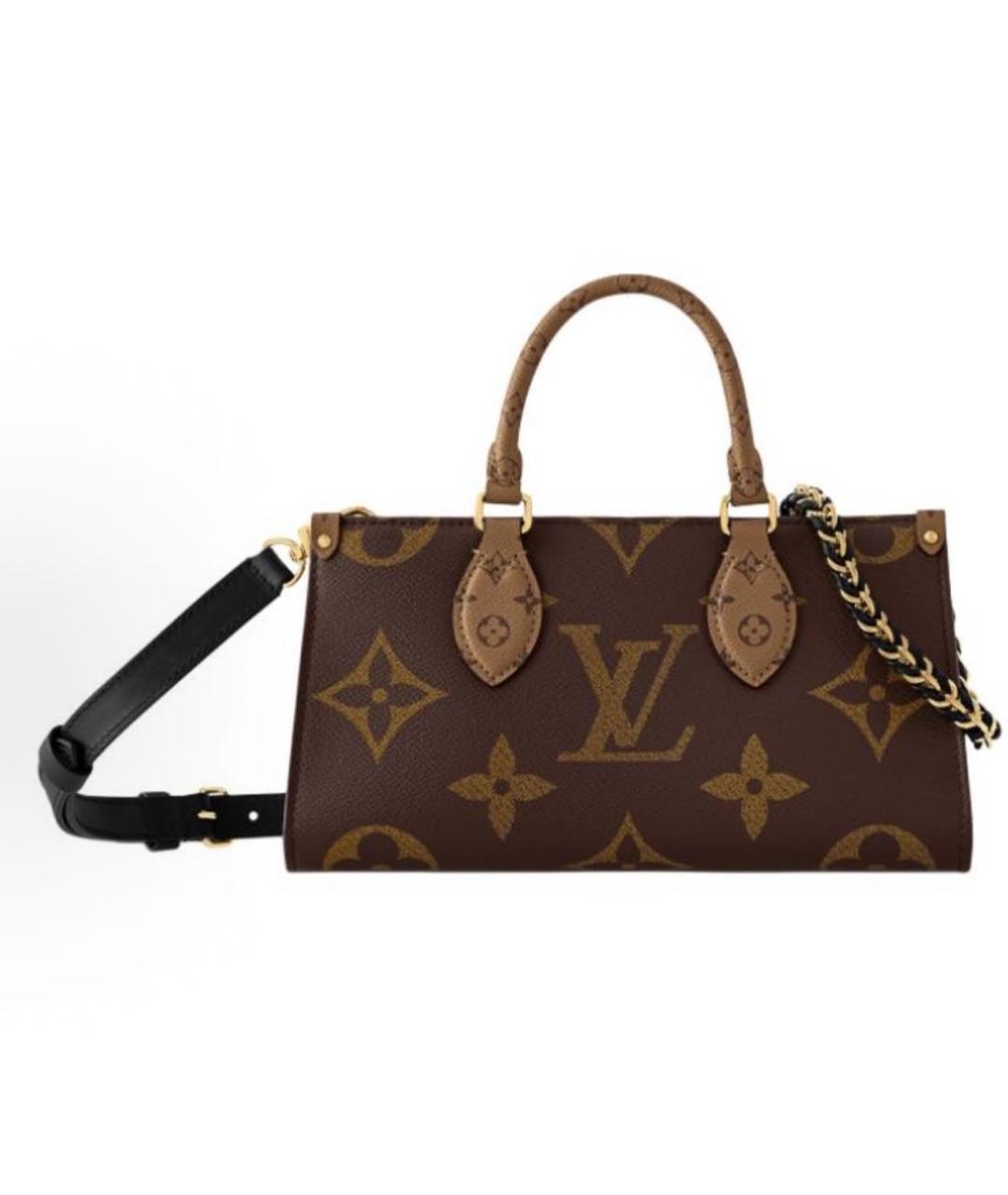 LOUIS VUITTON Коричневая сумка через плечо, фото 5