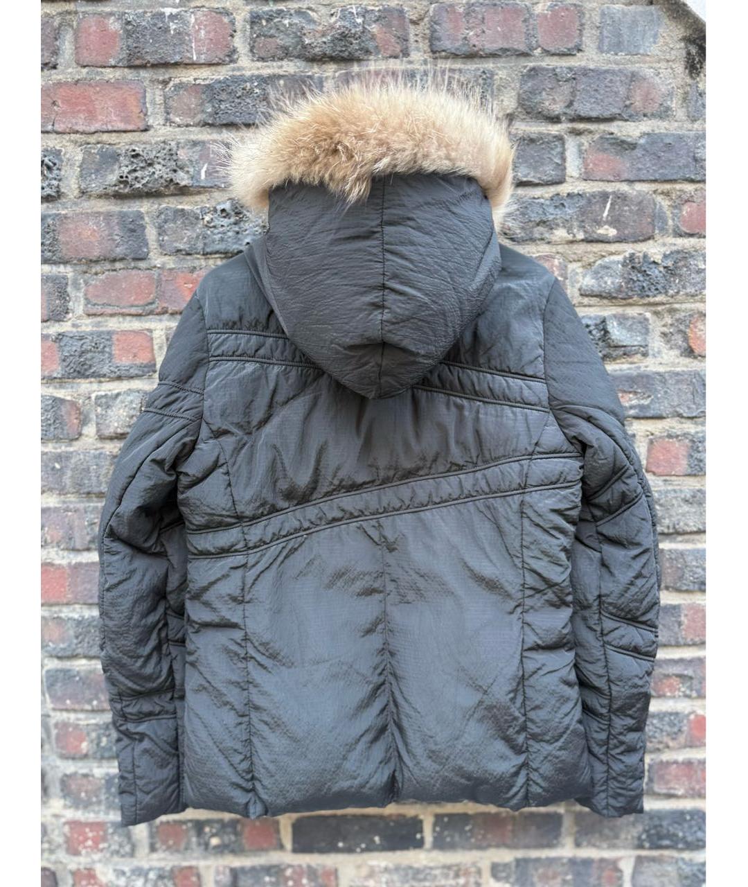 VERSACE Черный пуховик, фото 5