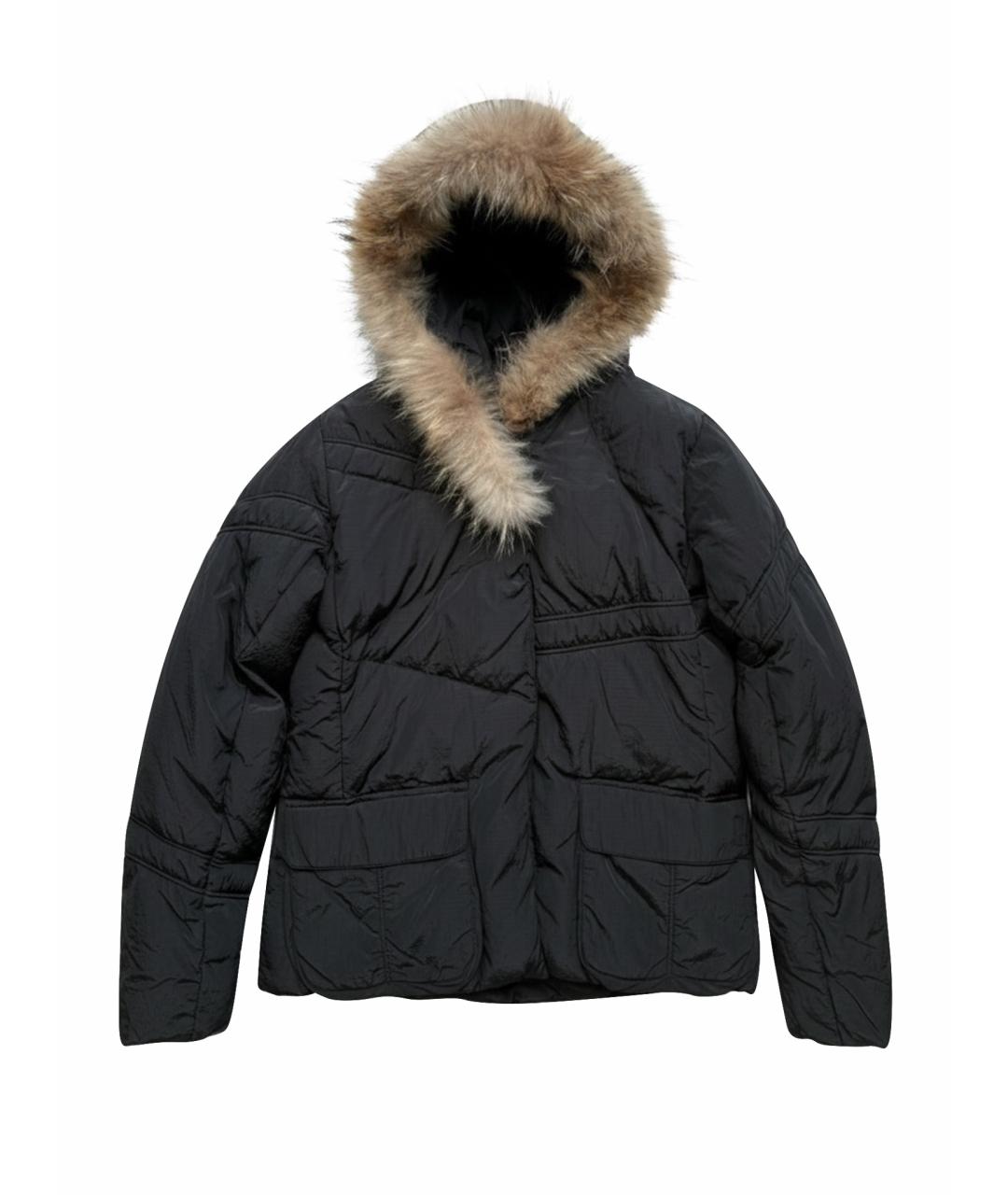 VERSACE Черный пуховик, фото 8