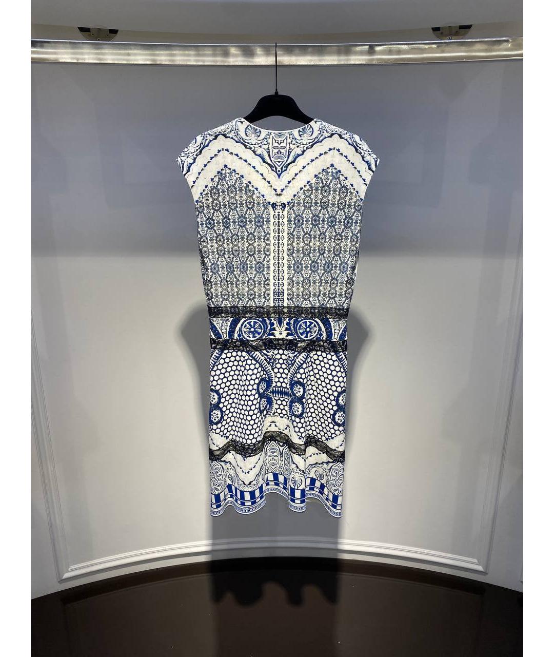 ROBERTO CAVALLI Белое вискозное платье, фото 3