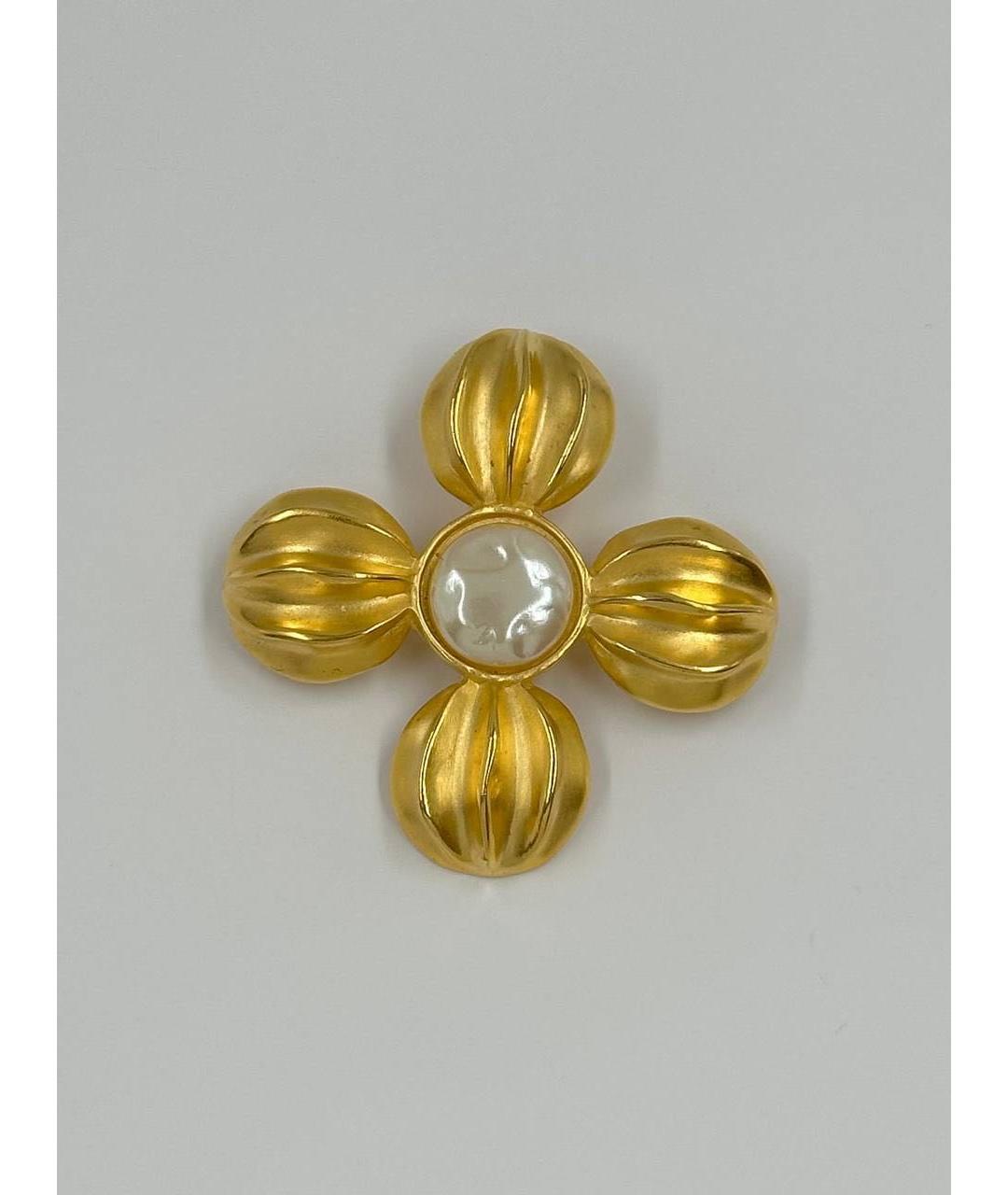 GIVENCHY Золотая позолоченная булавка / брошь, фото 5