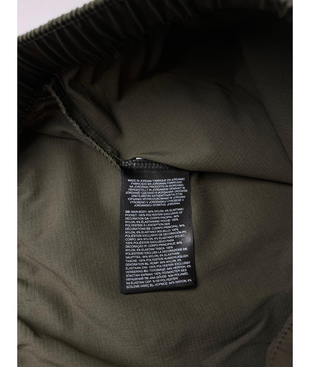 THE NORTH FACE Коричневые полиэстеровые шорты, фото 8