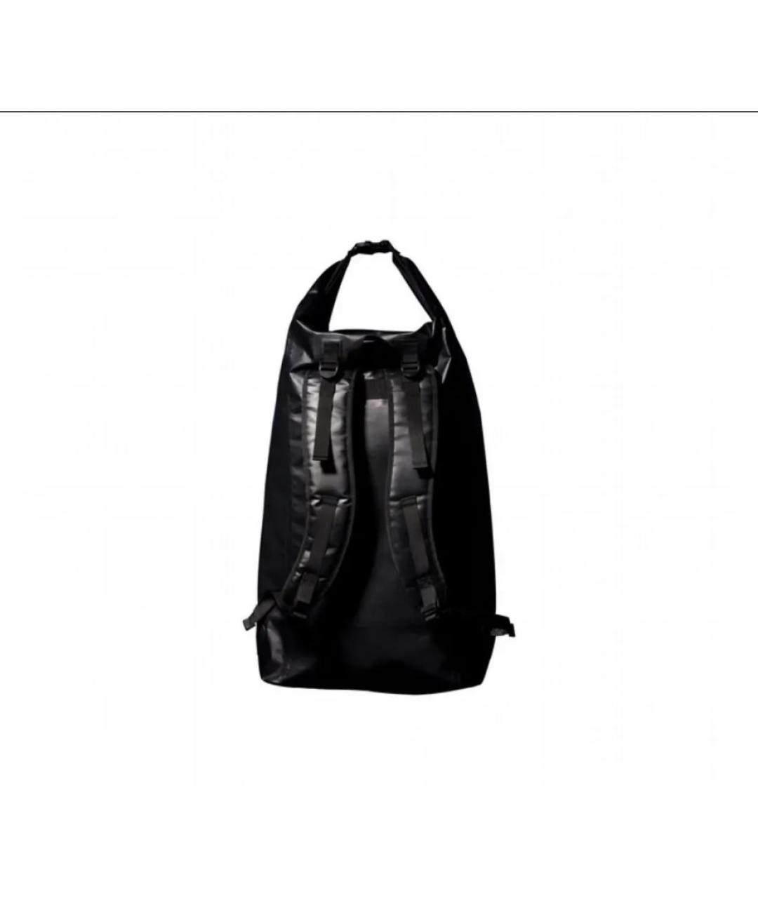 YEEZY Черный кожаный рюкзак, фото 9
