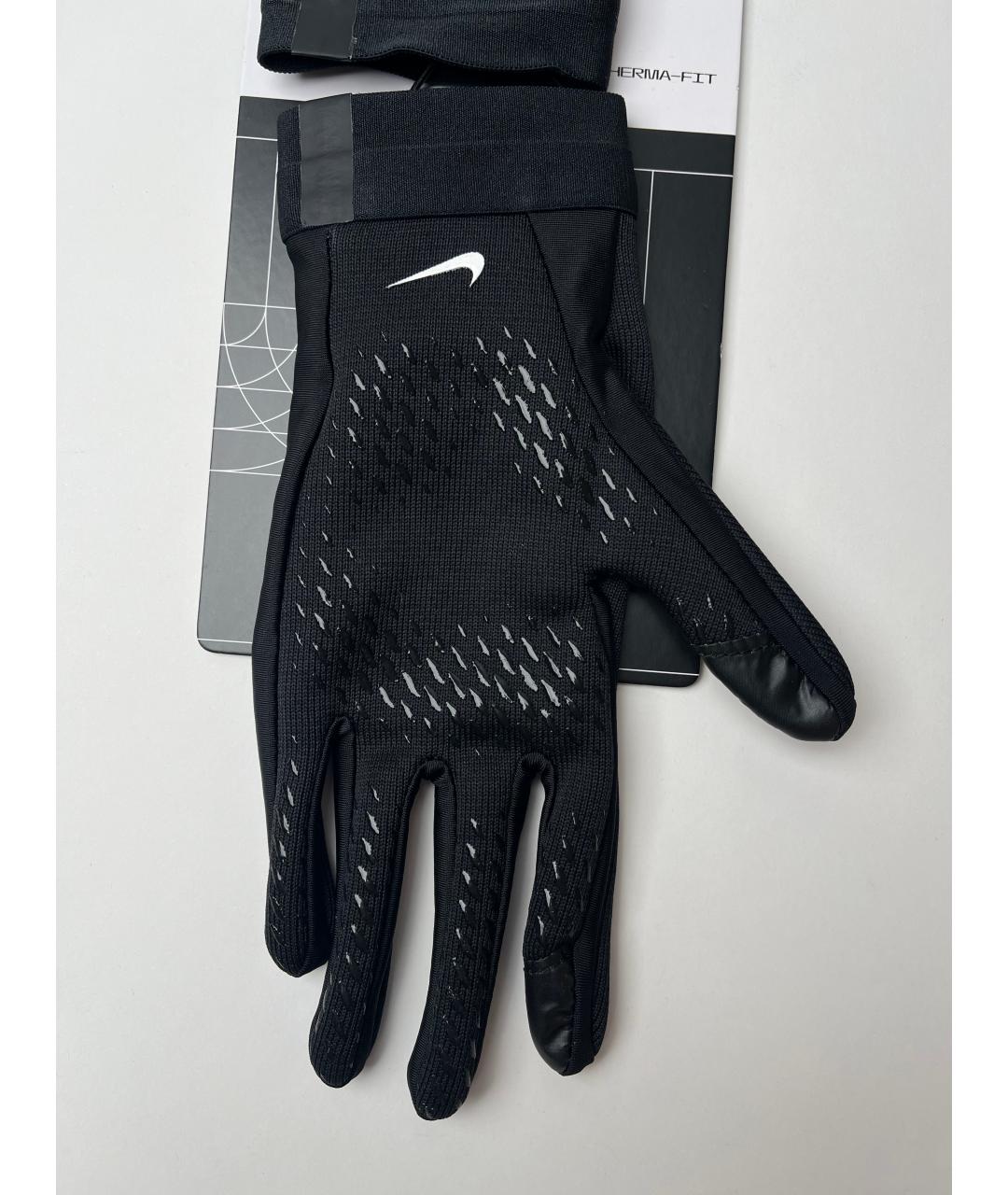 NIKE Черные перчатки, фото 4