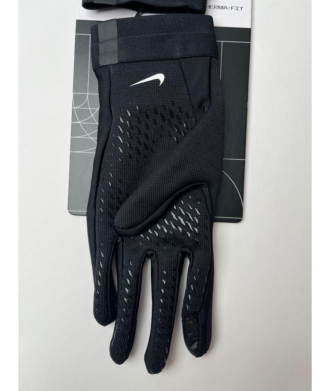 NIKE Черные перчатки, фото 3